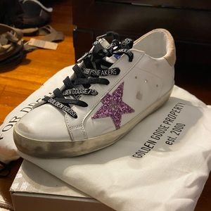 Golden goose super star sneaker (womens size 38)